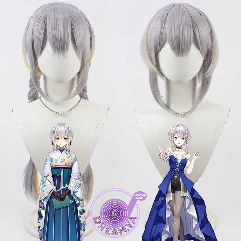 Anime Cosplay Wig Heat Resistant - Peluca de Cosplay Shioriha Ruri Vtuber,