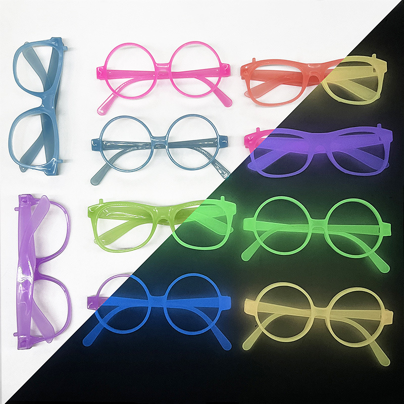 Glow In The Dark Party Glasses - Gafas de neón que brillan en