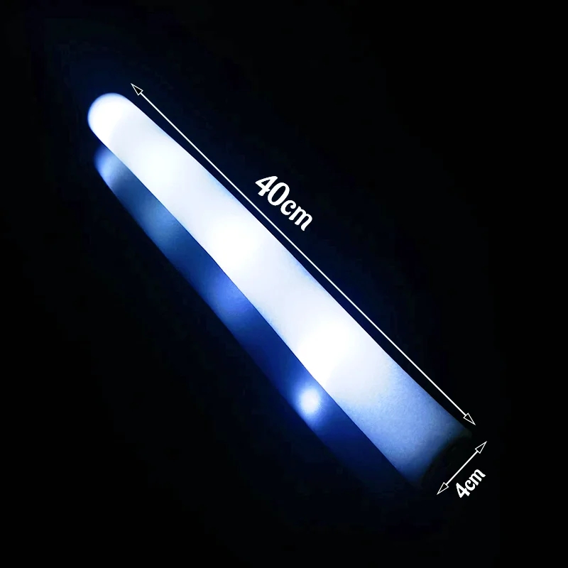 30 Uds. Palos de espuma LED, p - Flashing Led Foam Sticks Party reseña y precio