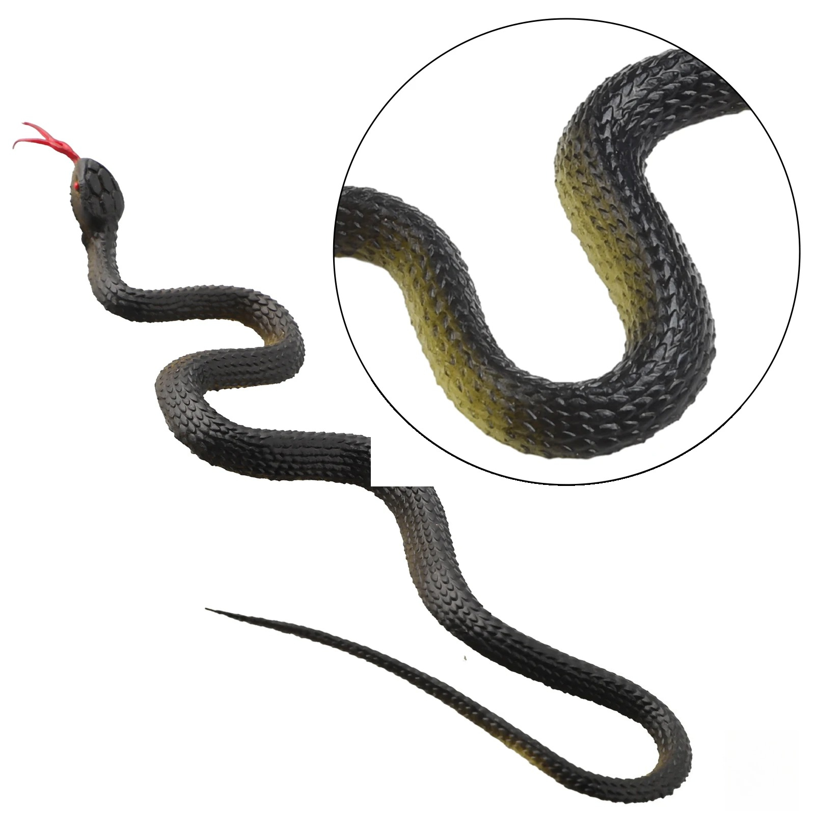 Serpiente de juguete de goma r - Prank Toys reseña y precio