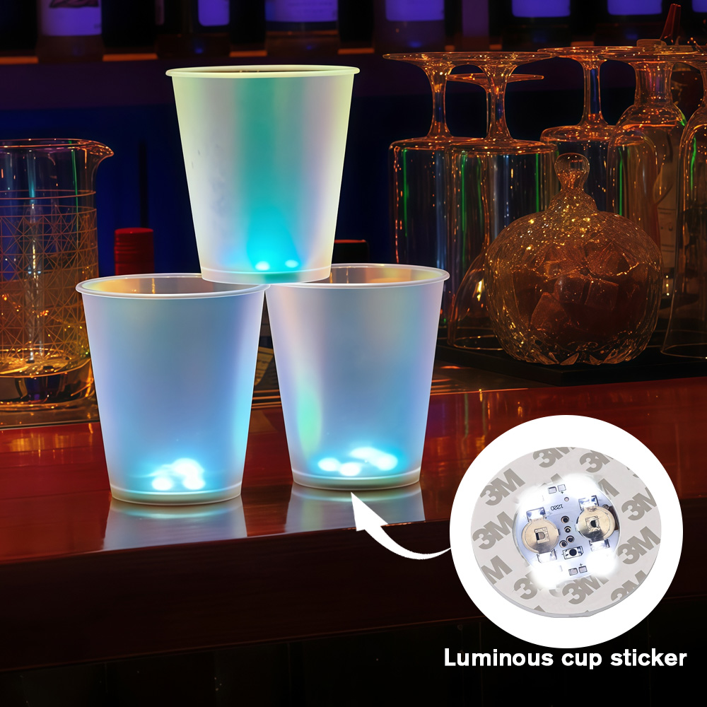 Vasos LED que brillan en la os - Glow In The Dark Party Glasses reseña y precio