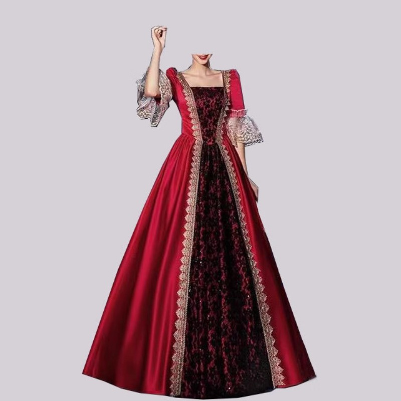 Vestido Medieval Renacentista  - Medieval Renaissance Dress Women reseña y precio
