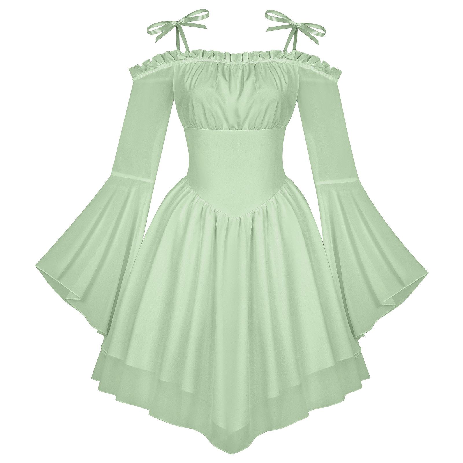 Vestidos de cosplay medieval r - Medieval Renaissance Dress Women reseña y precio