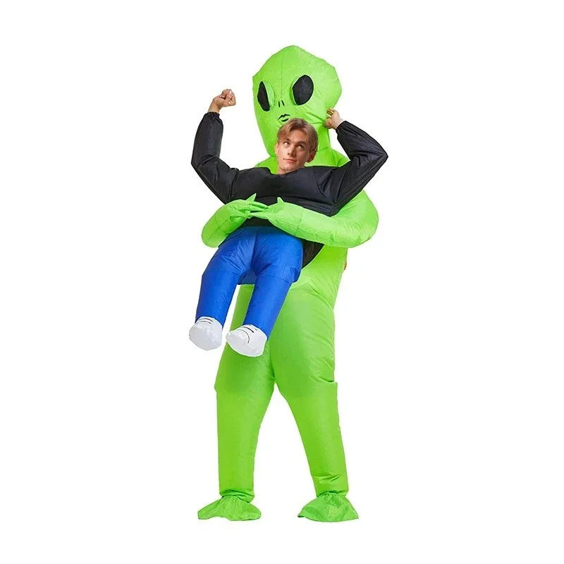 Y monstruo inflable Cary Green - Inflatable Dinosaur Costume Adult reseña y precio