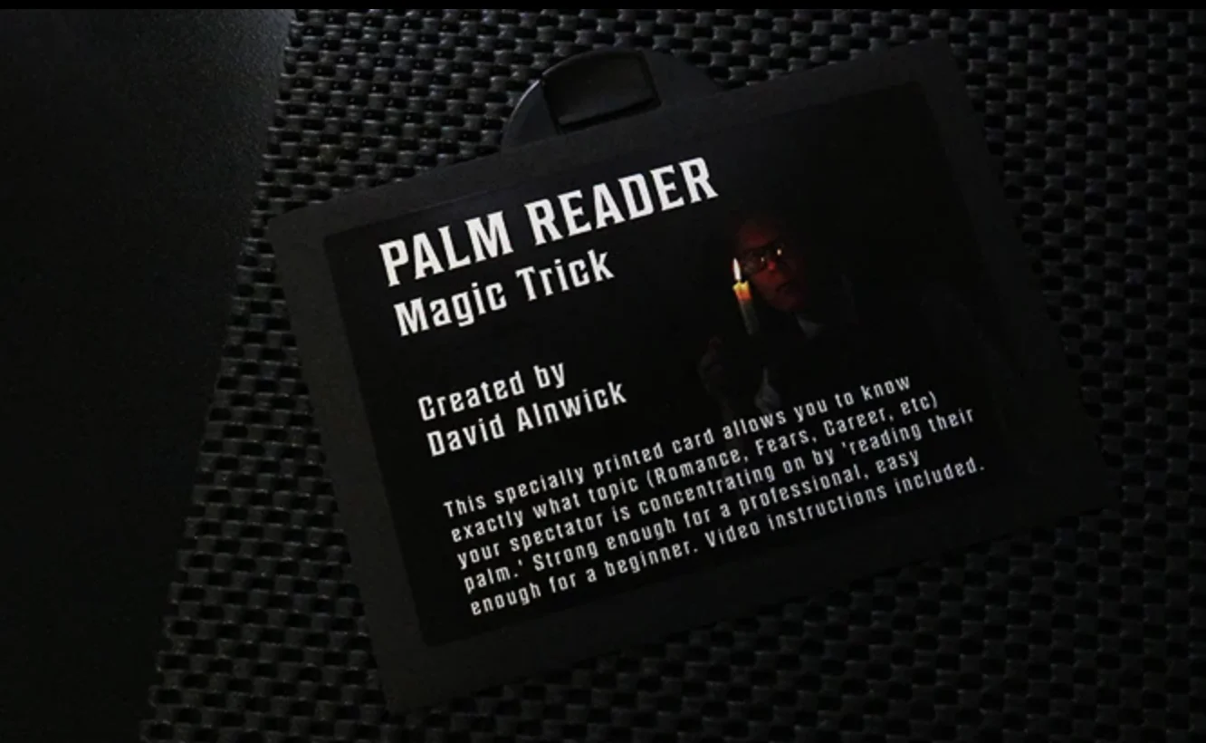 La tarjeta lectora de palma de - Magic Tricks reseña y precio