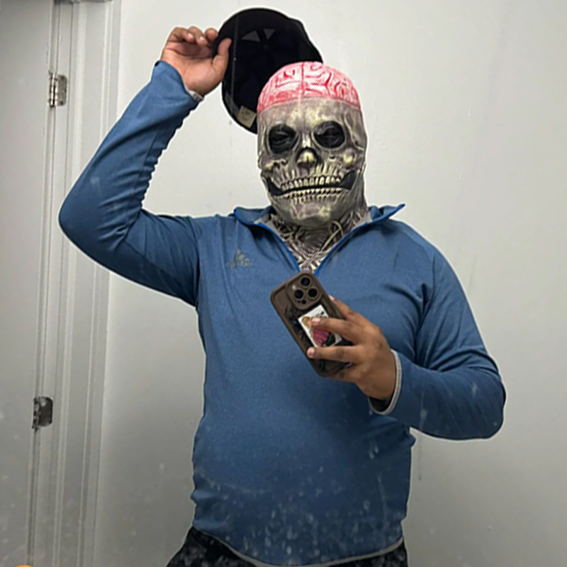 Máscara de esqueleto de cerebr - Led Purge Mask Halloween reseña y precio