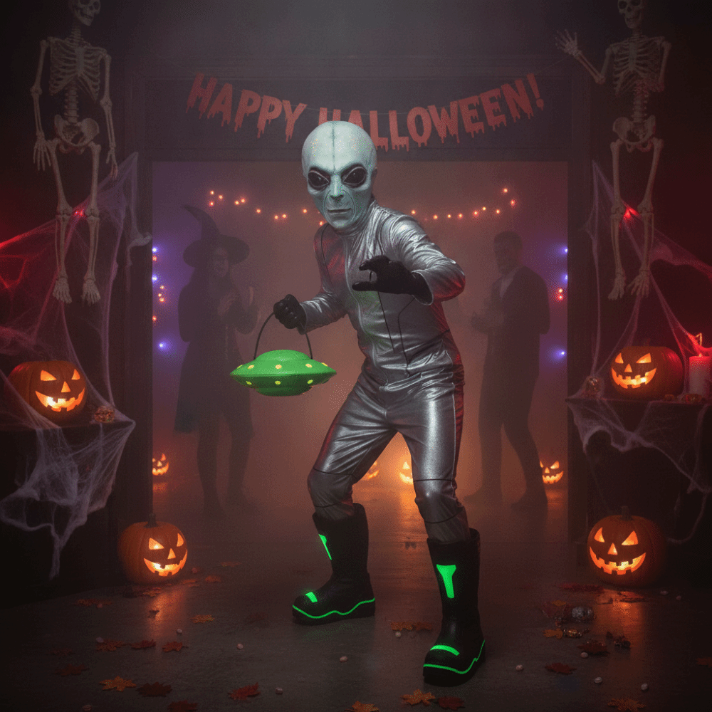 Máscara alienígena de látex, m - Latex Alien Mask Realistic reseña y precio
