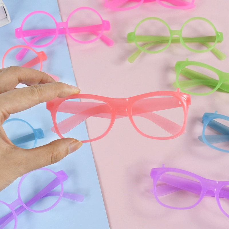 Gafas de neón que brillan en l - Glow In The Dark Party Glasses reseña y precio
